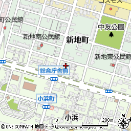 エクラタント大牟田周辺の地図