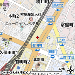 ヤマハ音楽教室大牟田センター周辺の地図
