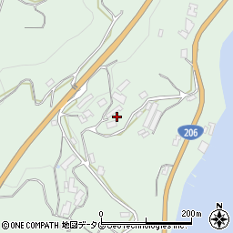 長崎県西海市西彼町八木原郷149周辺の地図