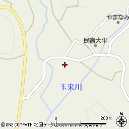 熊本県阿蘇郡産山村田尻633周辺の地図