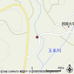 熊本県阿蘇郡産山村田尻216周辺の地図