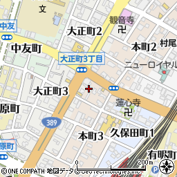 日本海事検定協会三池事務所周辺の地図
