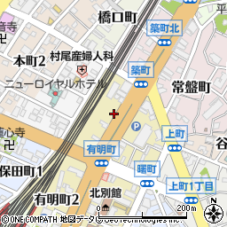 タイムズカー大牟田駅前店周辺の地図