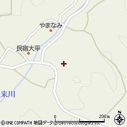 熊本県阿蘇郡産山村田尻189周辺の地図