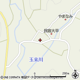 熊本県阿蘇郡産山村田尻227周辺の地図