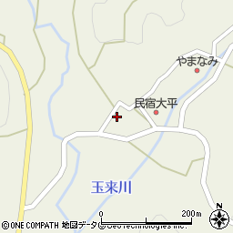 熊本県阿蘇郡産山村田尻230周辺の地図