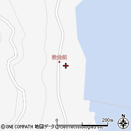 長崎県南松浦郡新上五島町網上郷645-5周辺の地図