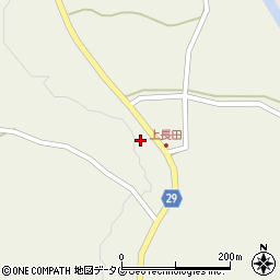 熊本県玉名郡南関町上長田825-1周辺の地図