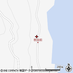 長崎県南松浦郡新上五島町網上郷647周辺の地図