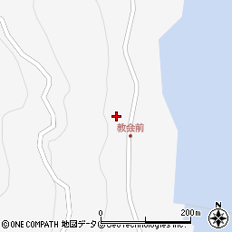 長崎県南松浦郡新上五島町網上郷647-10周辺の地図