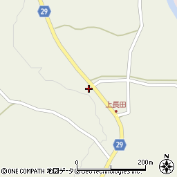 熊本県玉名郡南関町上長田878-1周辺の地図