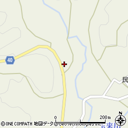 熊本県阿蘇郡産山村田尻353周辺の地図