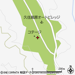 大分県竹田市久住町大字白丹7575周辺の地図