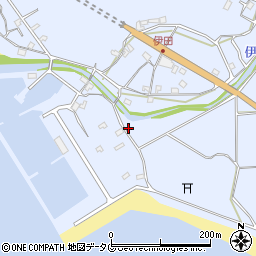 高知県幡多郡黒潮町伊田2515周辺の地図