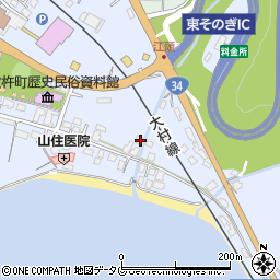 長崎県東彼杵郡東彼杵町彼杵宿郷513周辺の地図