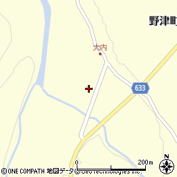 大分県臼杵市野津町大字王子261周辺の地図