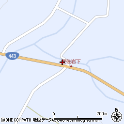 熊本県玉名郡和水町岩3578周辺の地図