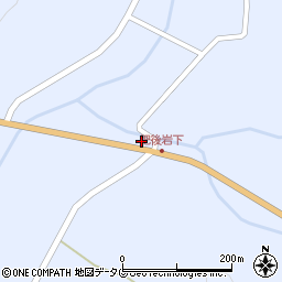 熊本県玉名郡和水町岩3578周辺の地図