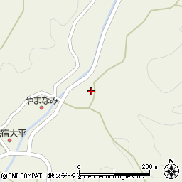 熊本県阿蘇郡産山村田尻157周辺の地図