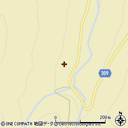 佐賀県鹿島市山浦戌周辺の地図