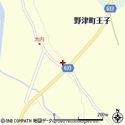 大分県臼杵市野津町大字王子699周辺の地図