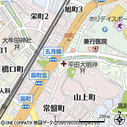 大牟田食堂組合周辺の地図