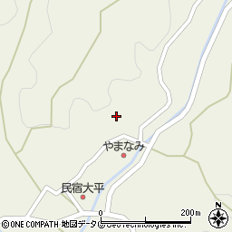 熊本県阿蘇郡産山村田尻274周辺の地図