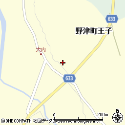 大分県臼杵市野津町大字王子712周辺の地図