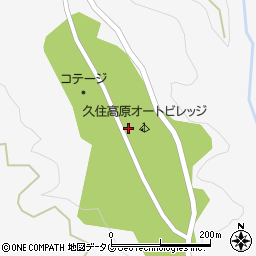 大分県竹田市久住町大字白丹7571-30周辺の地図