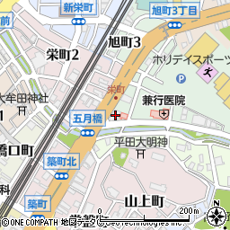 熊本銀行大牟田支店 ＡＴＭ周辺の地図
