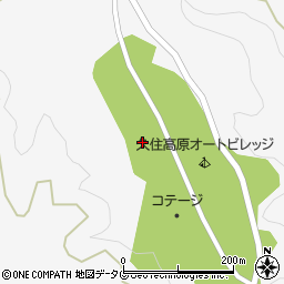 大分県竹田市久住町大字白丹7571周辺の地図