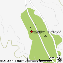 大分県竹田市久住町大字白丹7571-23周辺の地図