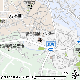 大牟田市社会福祉協議会　ボランティアセンター周辺の地図