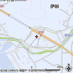 高知県幡多郡黒潮町伊田712周辺の地図
