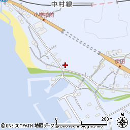 高知県幡多郡黒潮町伊田670-1周辺の地図