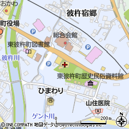 道の駅　彼杵の荘周辺の地図