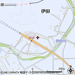 〒789-1904 高知県幡多郡黒潮町伊田の地図