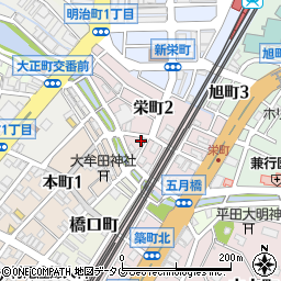 与田くだもの店周辺の地図