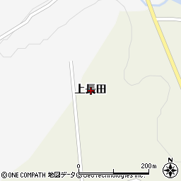 熊本県玉名郡南関町上長田周辺の地図