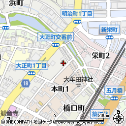 焼肉 大阪屋周辺の地図