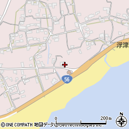 高知県幡多郡黒潮町浮鞭2146周辺の地図