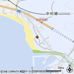 高知県幡多郡黒潮町伊田611周辺の地図