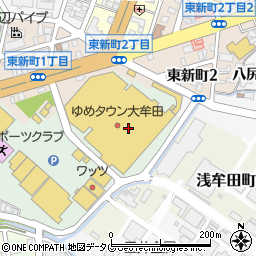 ゆうちょ銀行ゆめタウン大牟田内出張所 ＡＴＭ周辺の地図