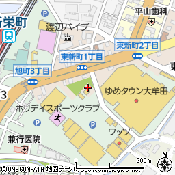 スターバックスコーヒー ゆめタウン大牟田店周辺の地図