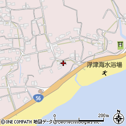 高知県幡多郡黒潮町浮鞭2172-1周辺の地図