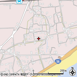 高知県幡多郡黒潮町浮鞭1992周辺の地図