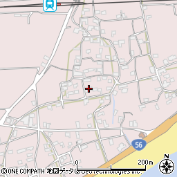 高知県幡多郡黒潮町浮鞭1998周辺の地図
