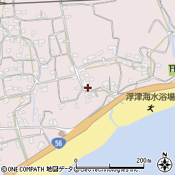 高知県幡多郡黒潮町浮鞭2163周辺の地図