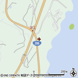 長崎県西海市西彼町小迎郷2421-8周辺の地図