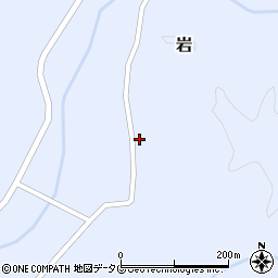 熊本県玉名郡和水町岩2582周辺の地図